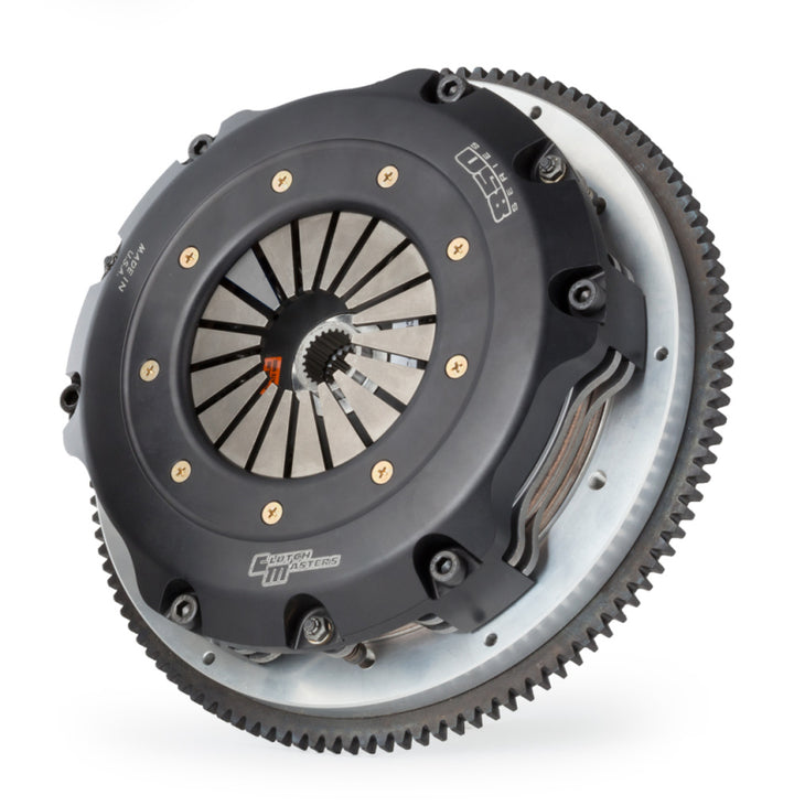 Clutch Masters 01-07 Mitsubishi Lancer Evo 850 Street Twin Disc Clutch Kit w/Aluminum Flywheel