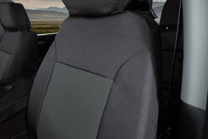 Covercraft 22-24 Jeep Grand Endura PrecisionFit Custom Front Row Seat Covers - Black/Charcoal