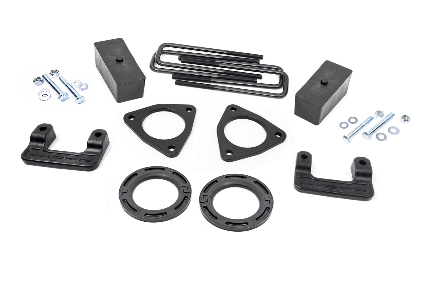 ROUGH COUNTRY Leveling Kit Chevy/GMC Sierra 1500 (16-18)/Silverado 1500 (07-18)