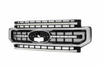 Morimoto XBG LED Grille: Ford Super Duty (20-22 / Chrome / White DRL)