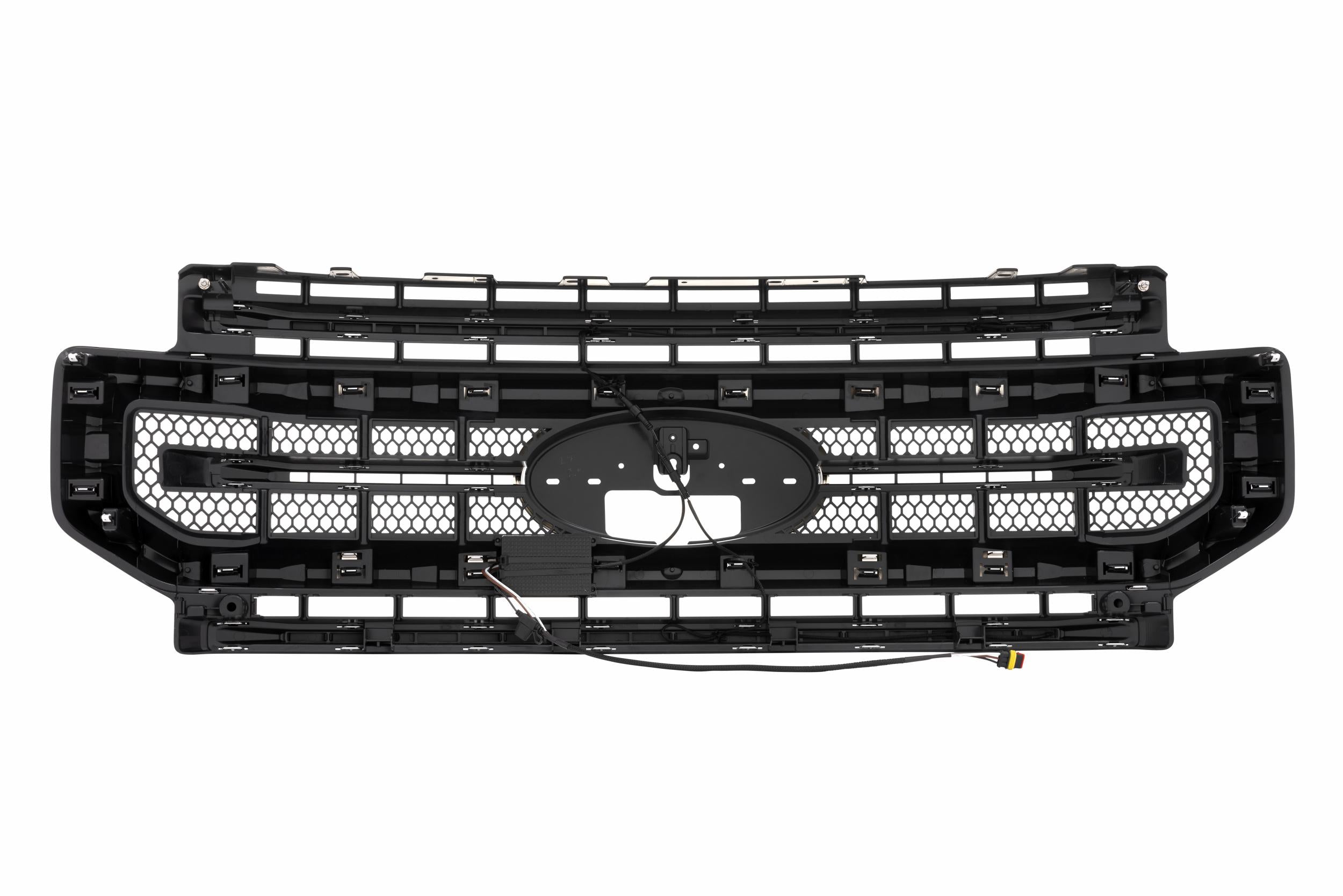 Morimoto XBG LED Grille: Ford Super Duty (20-22 / Chrome / Amber DRL)