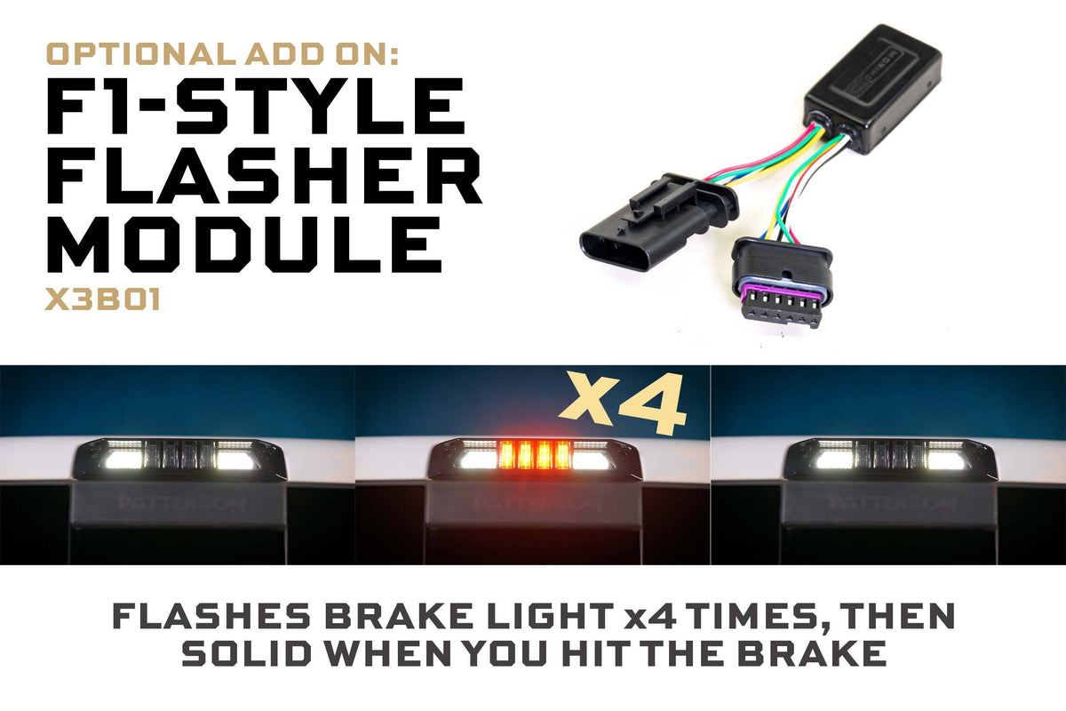 Morimoto X3B LED Third Brake Light: 99-16 Ford Super Duty