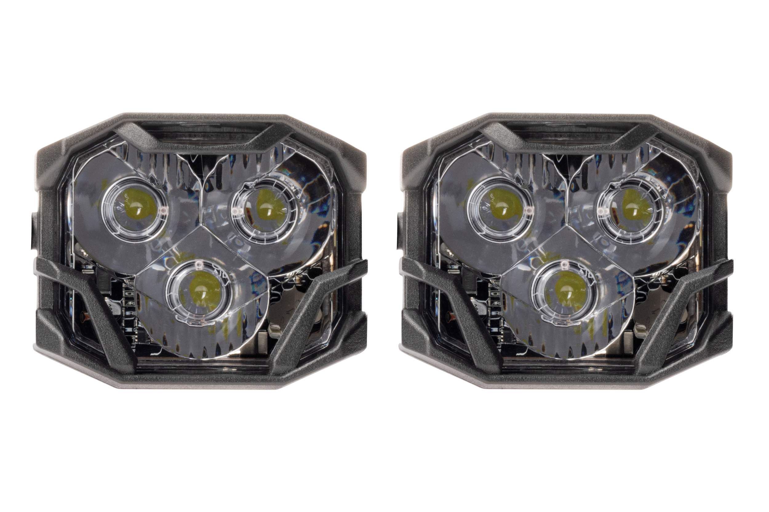 Morimoto 4Banger 2.0 NCS LED Pods Spot White Set
