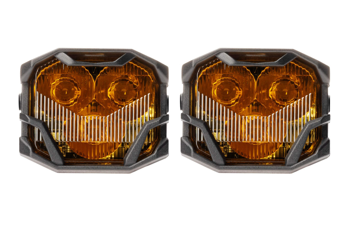 Morimoto 4Banger 2.0 NCS LED Pods (Combo / Yellow / Set)