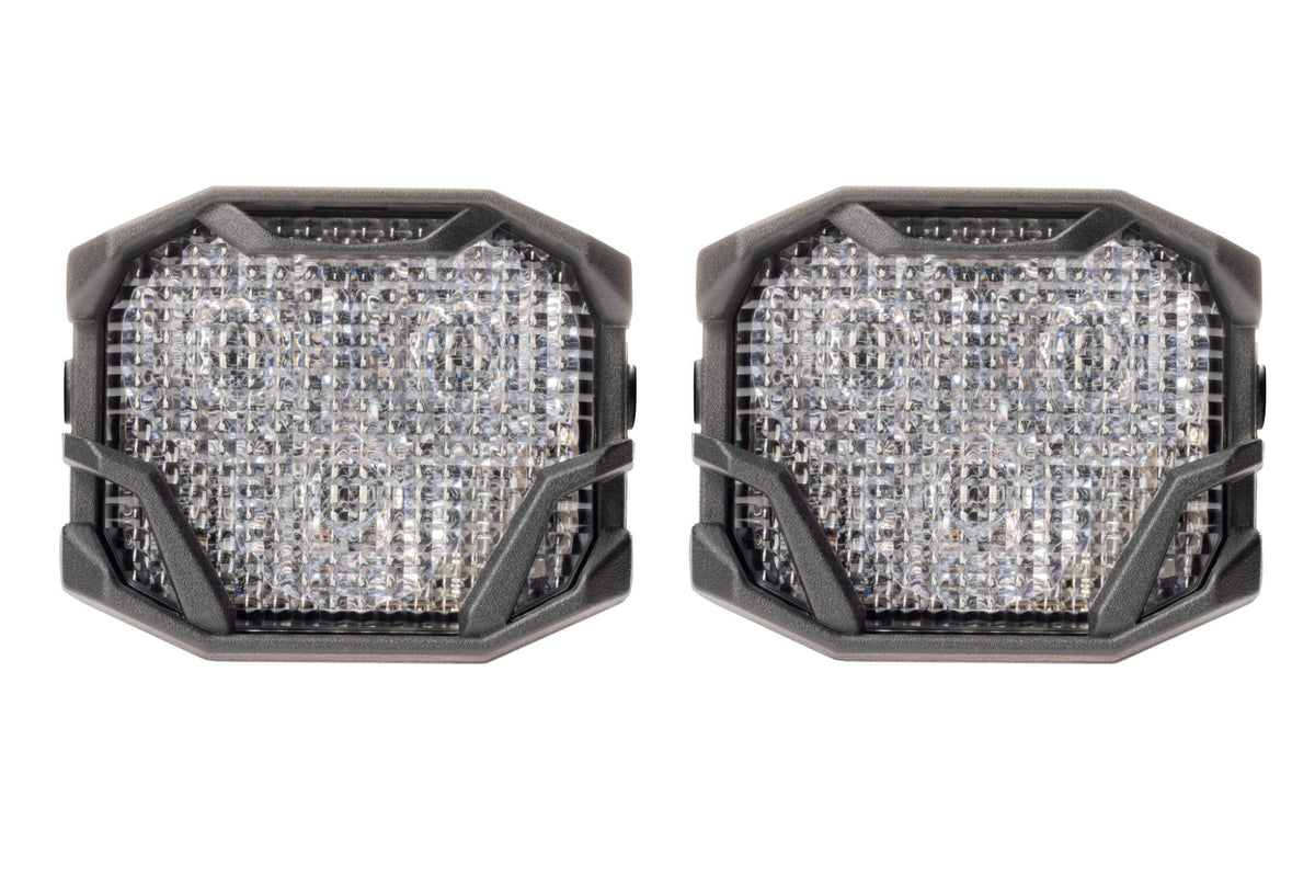 Morimoto 4Banger 2.0 NCS LED Pods (Flood / White / Set)