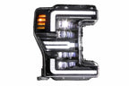 Morimoto XB LED Headlights: Ford Super Duty (17-19 / White DRL / Set)