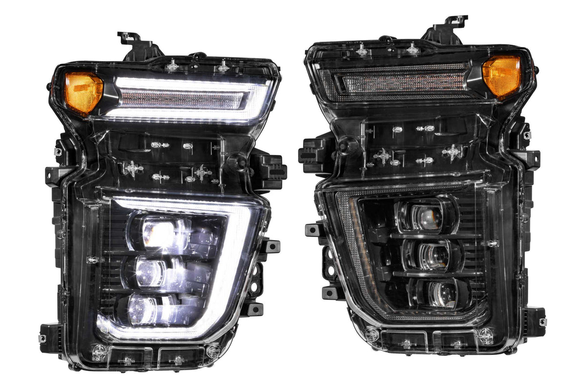 Morimoto XB LED Headlights: Chevrolet Silverado HD (20-24 / Set)
