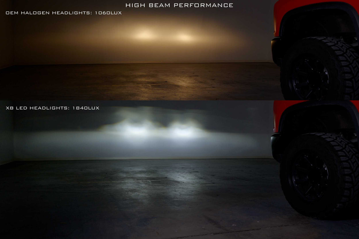 Morimoto XB LED Headlights: Chevrolet Silverado HD (20-24 / Set)
