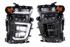 Morimoto XB Hybrid LED Headlights: Chevrolet Silverado HD (20-24 / Set)