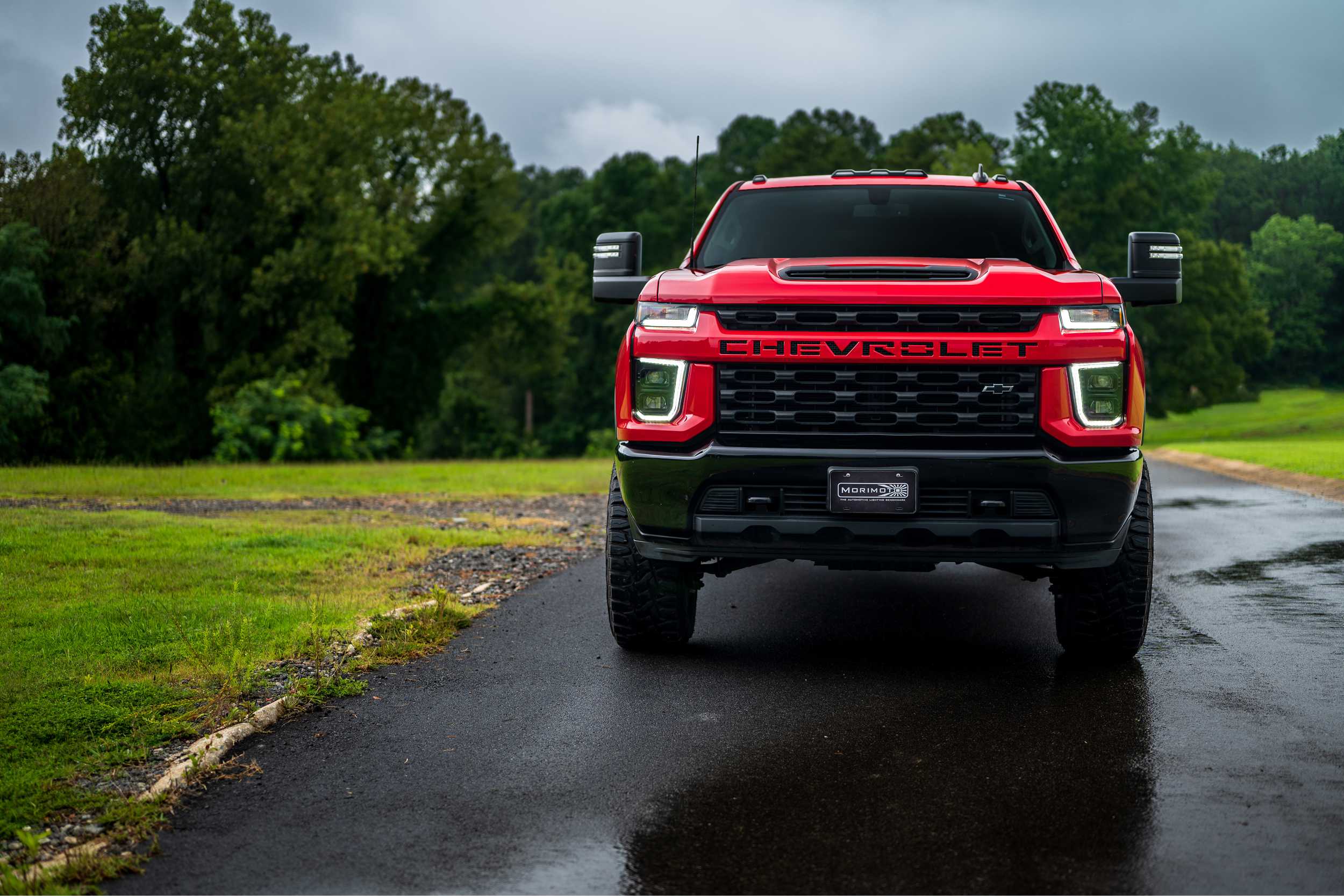 Morimoto XB Hybrid LED Headlights: Chevrolet Silverado HD (20-24 / Set)