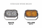 Morimoto 2Banger HXB LED Pods (SAE Wide / White / Set)