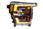 Morimoto XB LED Headlights: Ford F-150 (21-23 / Amber DRL / Set)