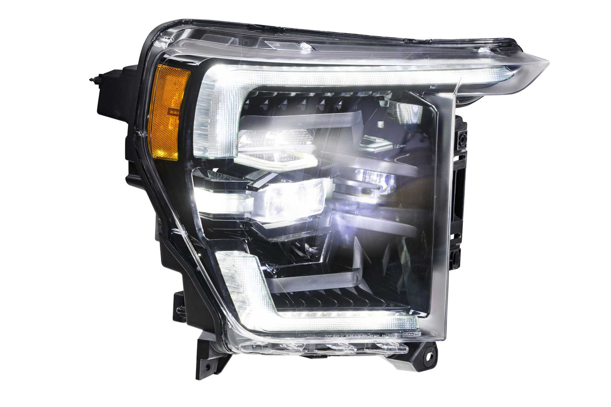 Morimoto XB LED Headlights: Ford F-150 (21-23 / White DRL / Set)