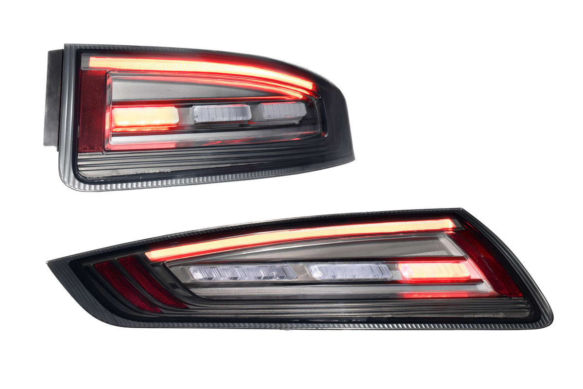 Morimoto XB LED Tail Lights: Porsche 911 997.1 (05-08 / Smoked Lens / Set)