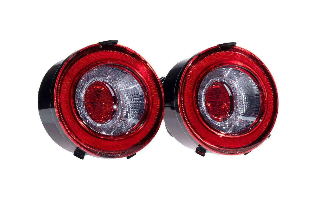 Morimoto XB LED Tail Lights: Corvette C6 (05-13 / Red Lens / Set)
