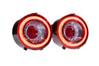 Morimoto XB LED Tail Lights: Corvette C6 (05-13 / Red Lens / Set)