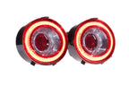 Morimoto XB LED Tail Lights: Corvette C6 (05-13 / Red Lens / Set)