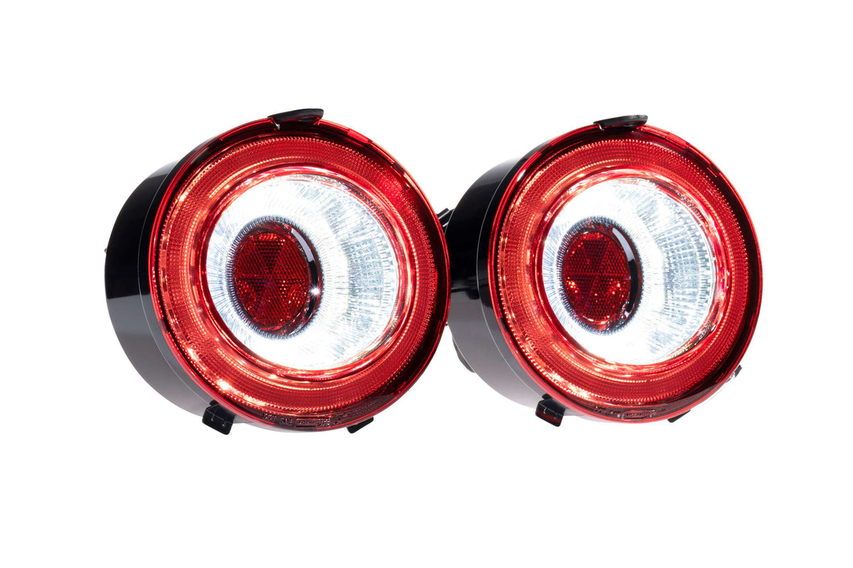 Morimoto XB LED Tail Lights: Corvette C6 (05-13 / Red Lens / Set)