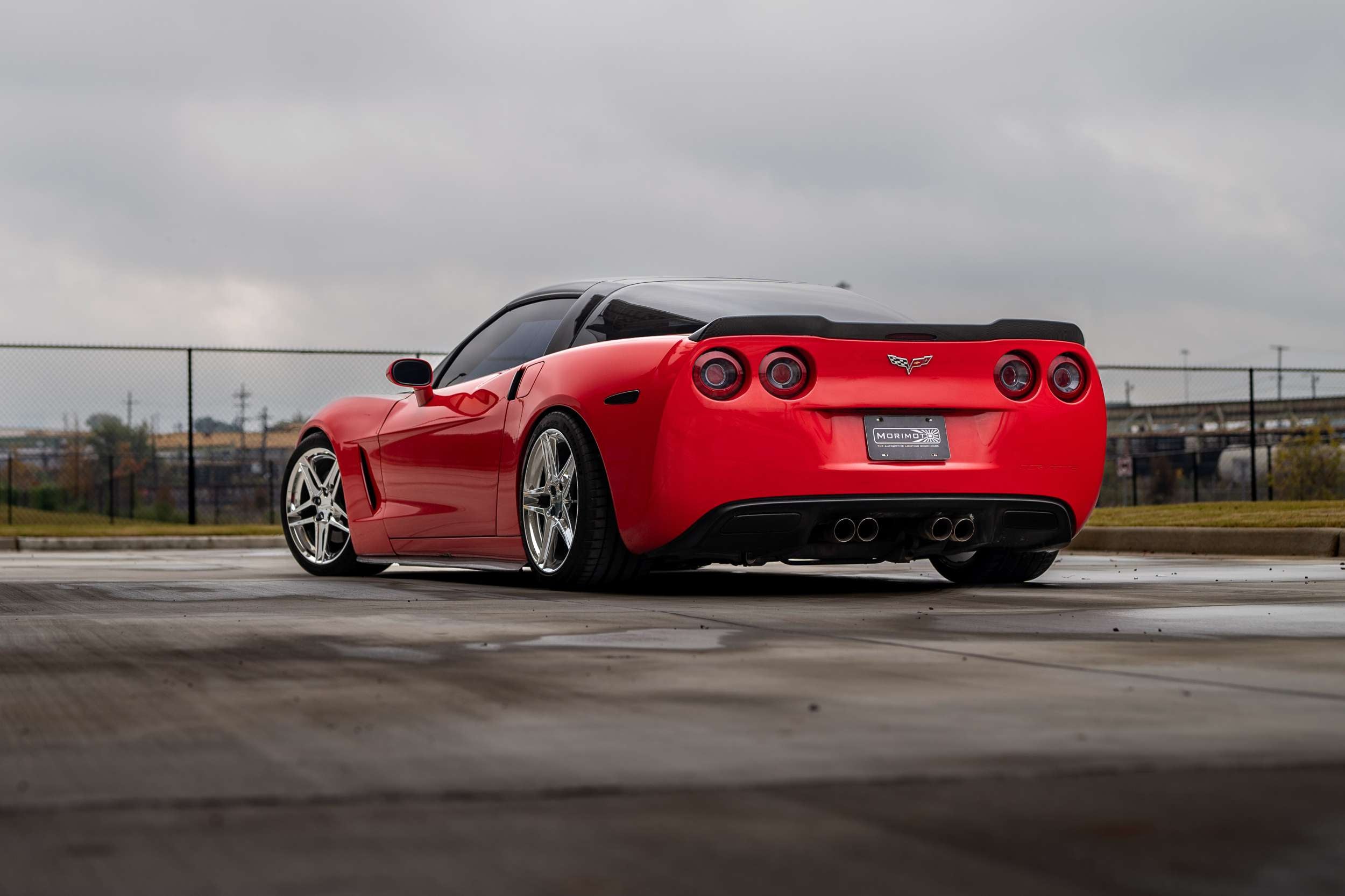 Morimoto XB LED Tail Lights: Corvette C6 (05-13 / Red Lens / Set)