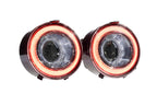 Morimoto XB LED Tail Lights: Corvette C6 (05-13 / Smoked Lens / Set)