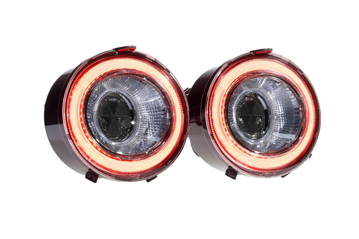 Morimoto XB LED Tail Lights: Corvette C6 (05-13 / Smoked Lens / Set)