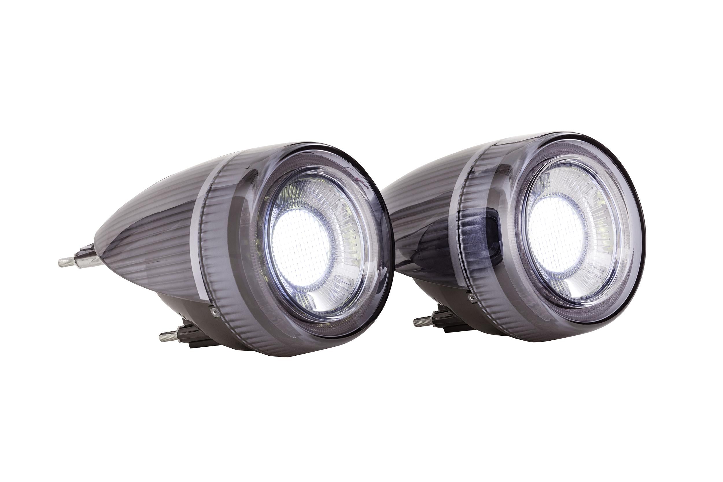 Morimoto XB LED Tail Lights: Ferrari F430 (05-10 / Smoked Lens / Set)
