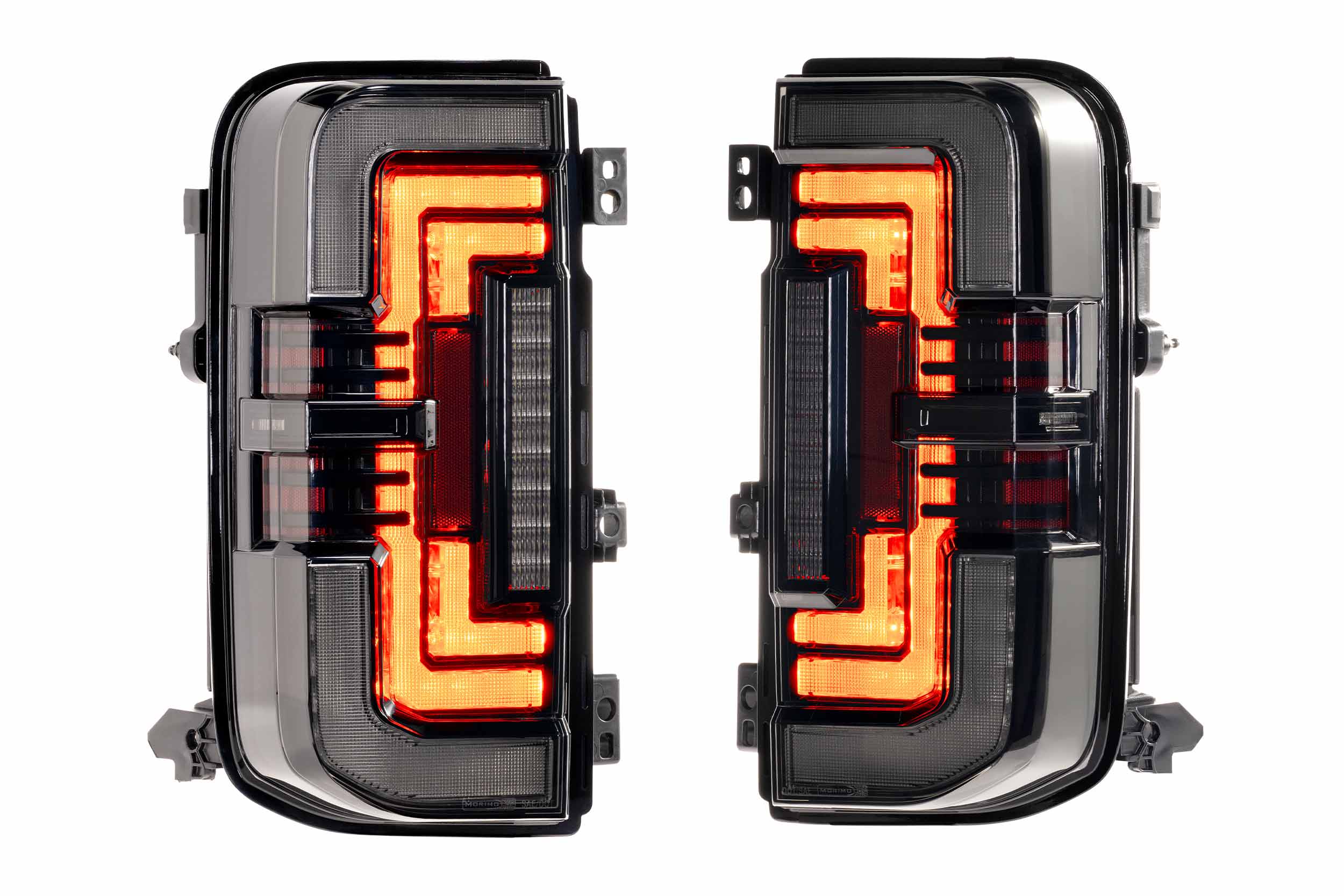 Morimoto XB LED Tail Lights: Ford Bronco (21+ / Smoked Lens / Set)
