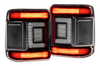 Morimoto XB LED Tail Lights: Jeep Wrangler JL (18+ / Red Lens / Set)