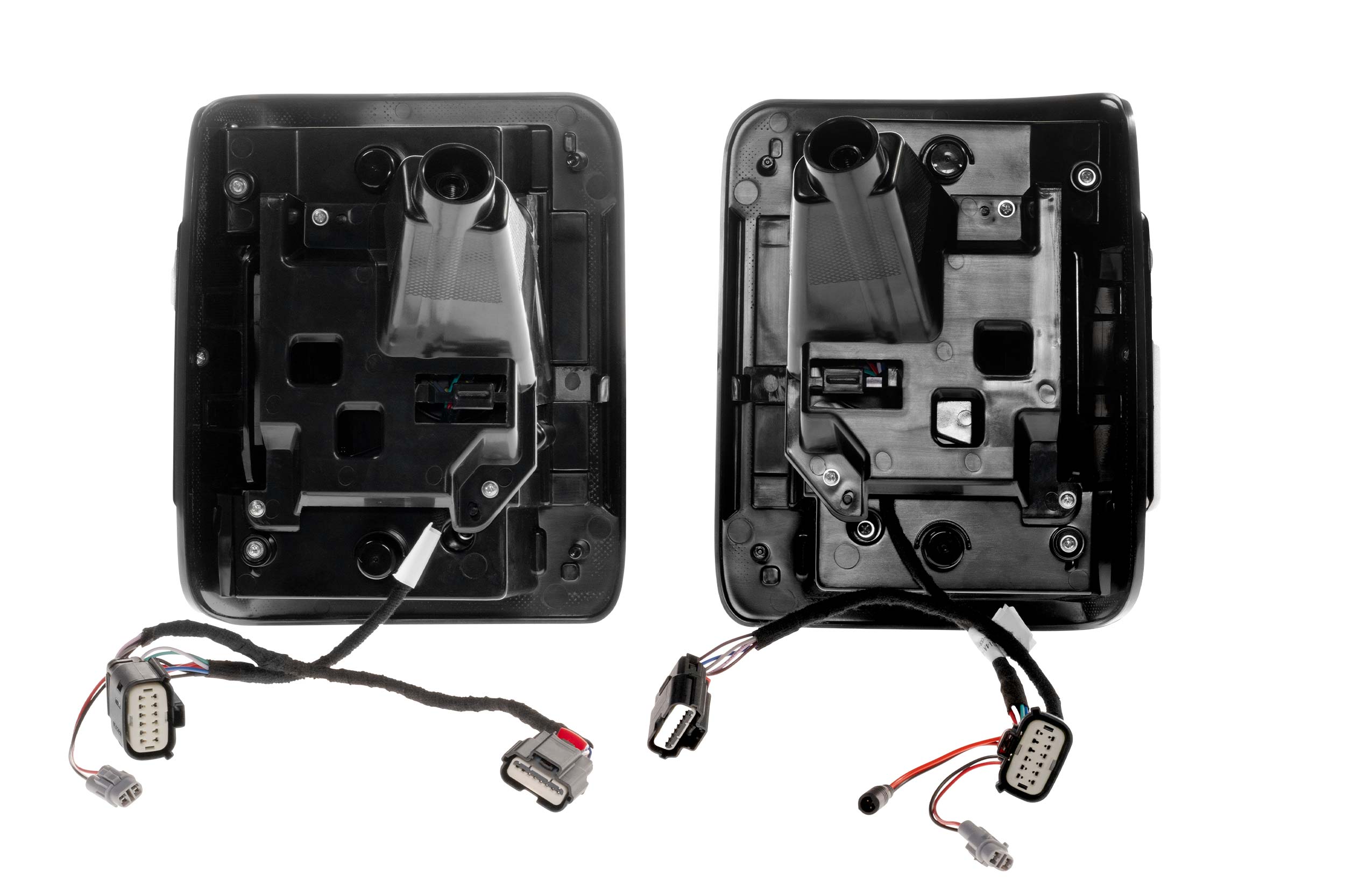 Morimoto XB LED Tail Lights: Jeep Wrangler JL (18+ / Red Lens / Set)