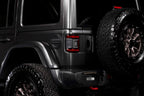 Morimoto XB LED Tail Lights: Jeep Wrangler JL (18+ / Red Lens / Set)