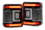 Morimoto XB LED Tail Lights: Jeep Wrangler JL (18+ / Smoked Lens / Set)