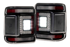 Morimoto XB LED Tail Lights: Jeep Wrangler JL (18+ / Smoked Lens / Set)