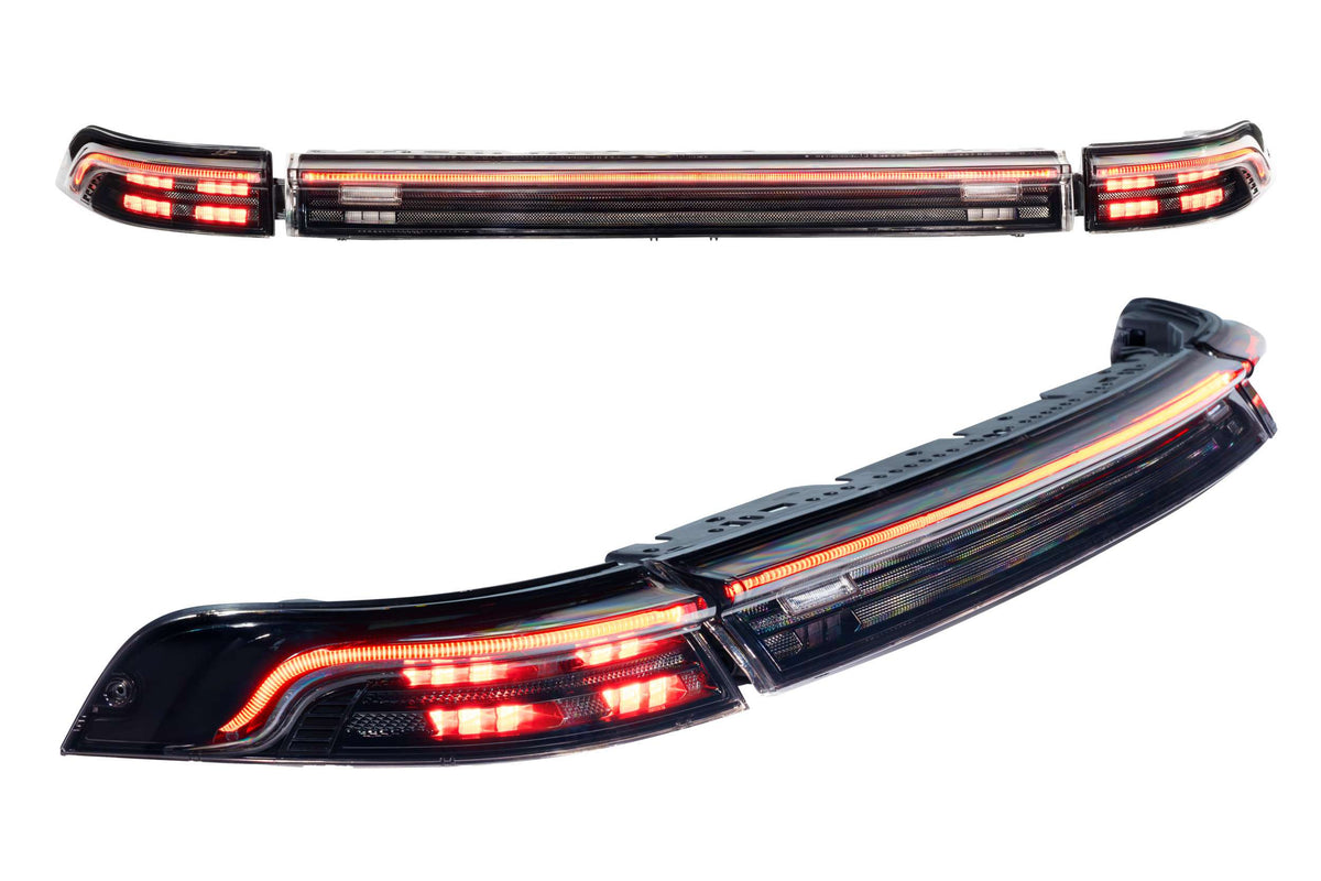 Morimoto XB LED Tail Lights: Porsche 911 993 (Smoked Lens / Set)