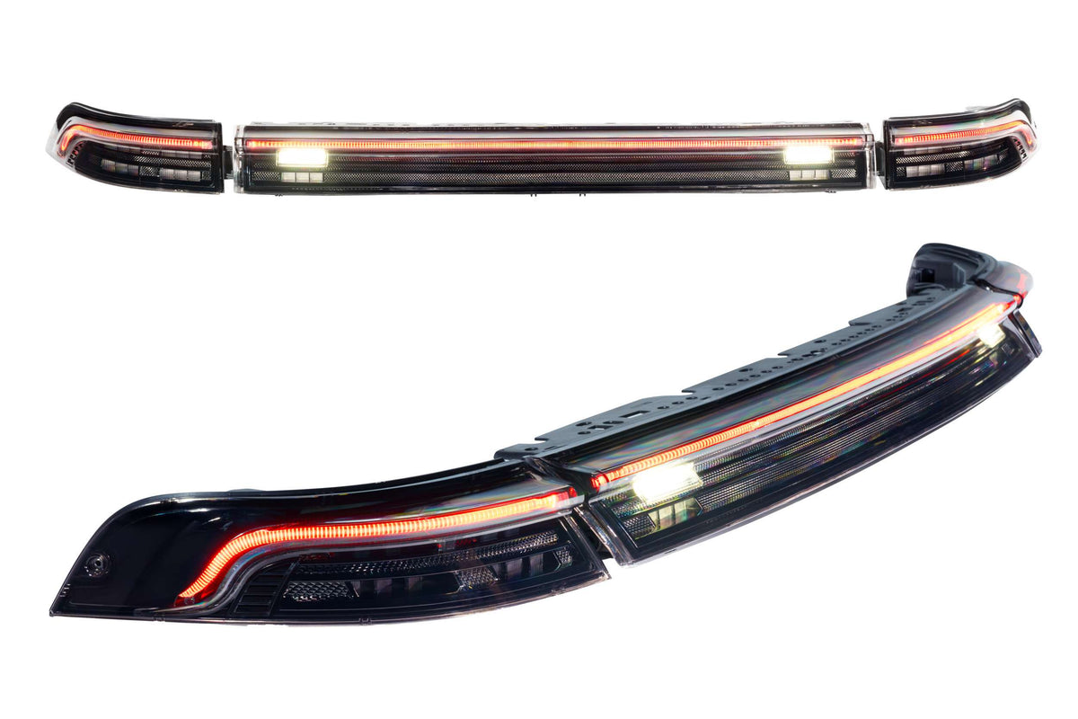Morimoto XB LED Tail Lights: Porsche 911 993 (Smoked Lens / Set)