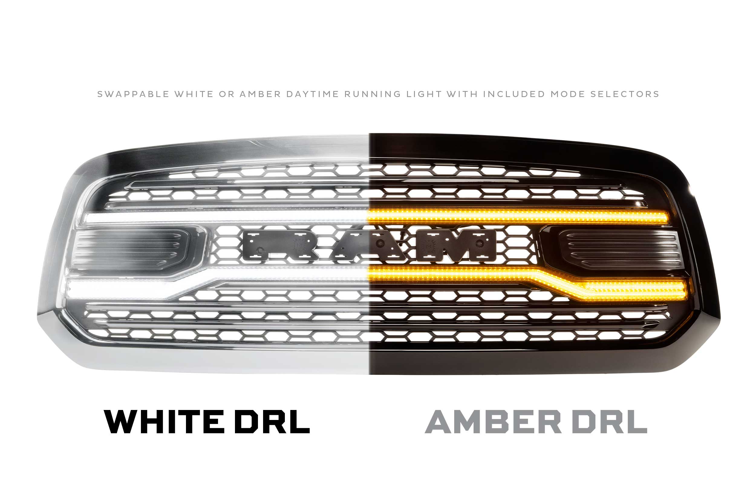 Morimoto XBG LED Grille: Dodge Ram 1500 (13-18 / Chrome)