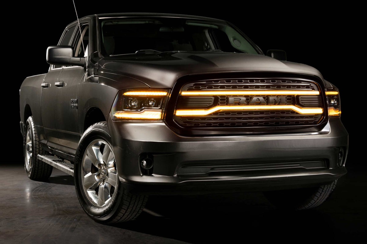 Morimoto XBG LED Grille: Dodge Ram 1500 (13-18 / Black)