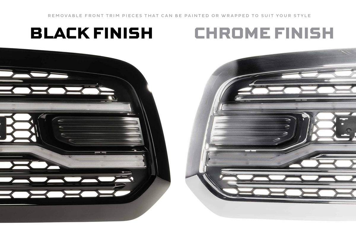 Morimoto XBG LED Grille: Dodge Ram HD (13-18 / Chrome)