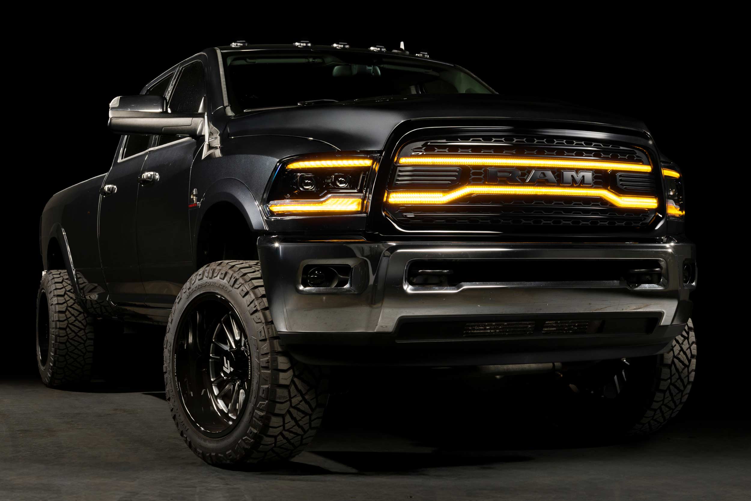 Morimoto XBG LED Grille: Dodge Ram HD (13-18 / Black)
