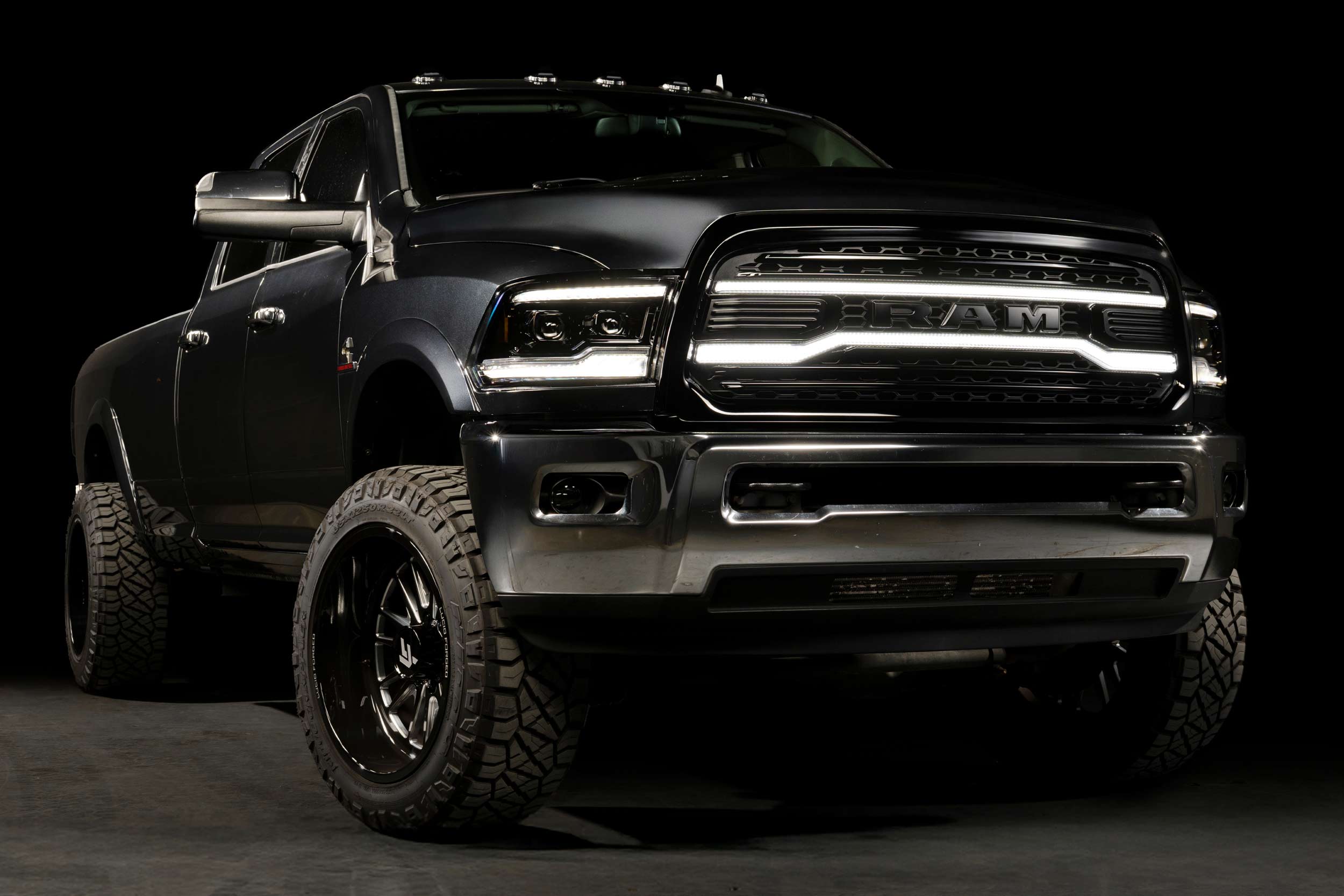 Morimoto XBG LED Grille: Dodge Ram HD (13-18 / Black)