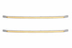 Morimoto XBG LED DRL Grille Inserts: Ford Super Duty Platinum (20-22 / Amber DRL / Set)