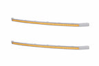 Morimoto XBG LED DRL Grille Inserts: Ford Super Duty Platinum (20-22 / Amber DRL / Set)