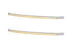 Morimoto XBG LED DRL Grille Inserts: Ford Super Duty Platinum (20-22 / Amber DRL / Set)