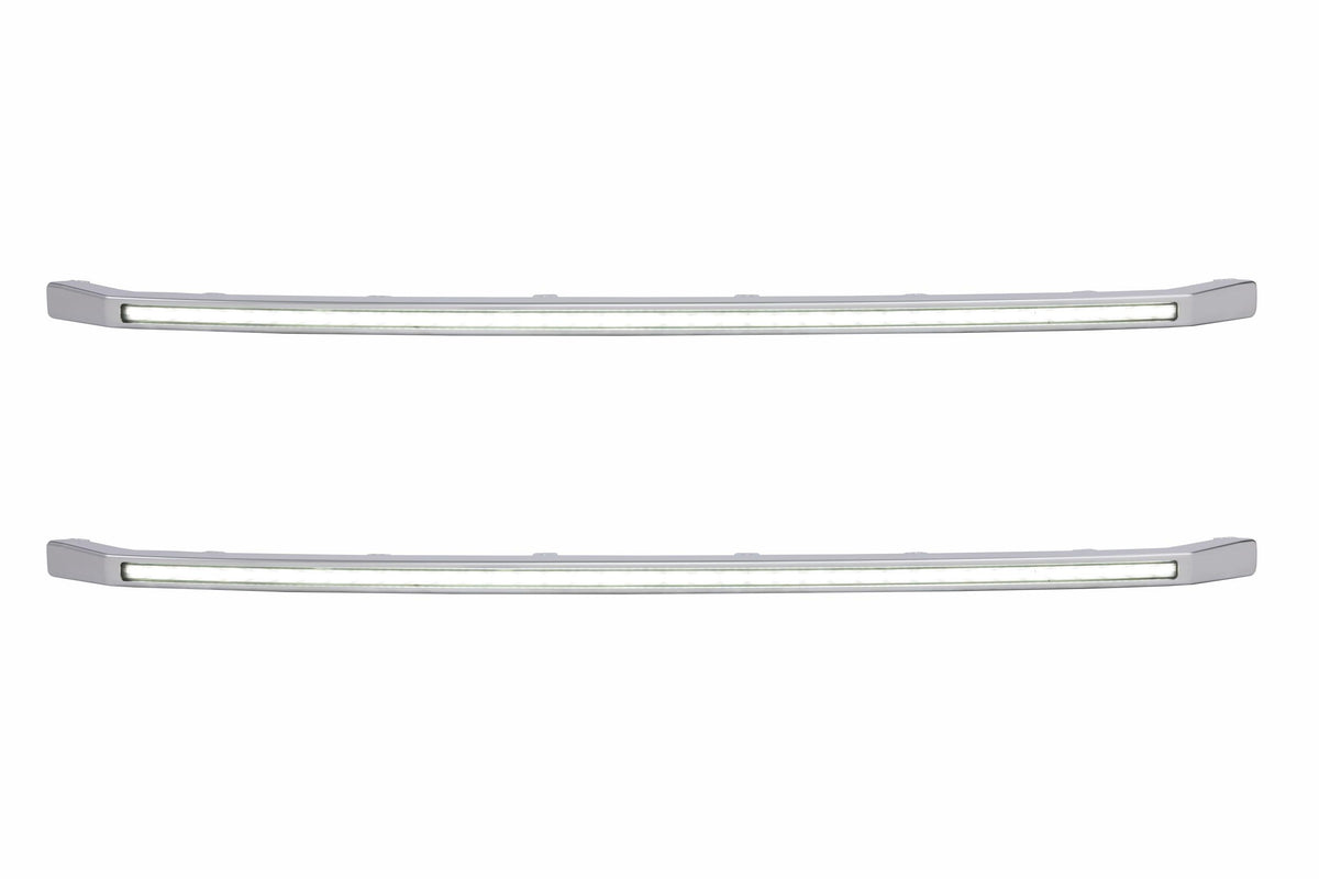 Morimoto XBG LED DRL Grille Inserts: Ford Super Duty Platinum (20-22 / White DRL / Set)