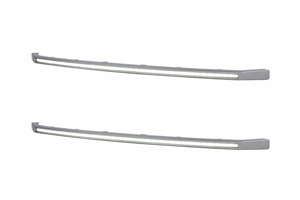 Morimoto XBG LED DRL Grille Inserts: Ford Super Duty Platinum (20-22 / White DRL / Set)