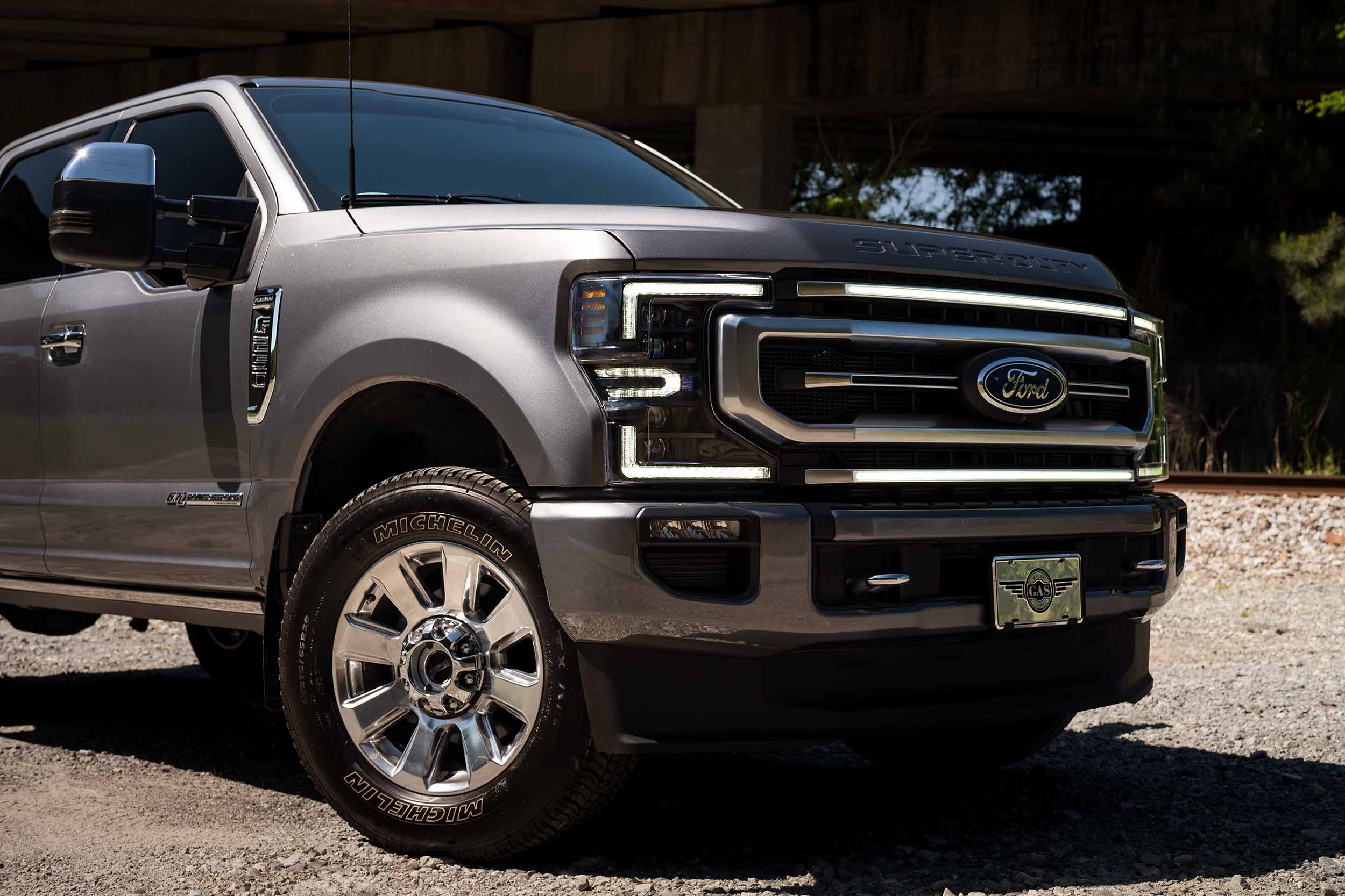 Morimoto XBG LED DRL Grille Inserts: Ford Super Duty Platinum (20-22 / White DRL / Set)