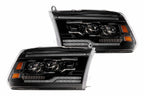 Morimoto XB Evo Hybrid Headlights: 09-18 Dodge Ram (Set)