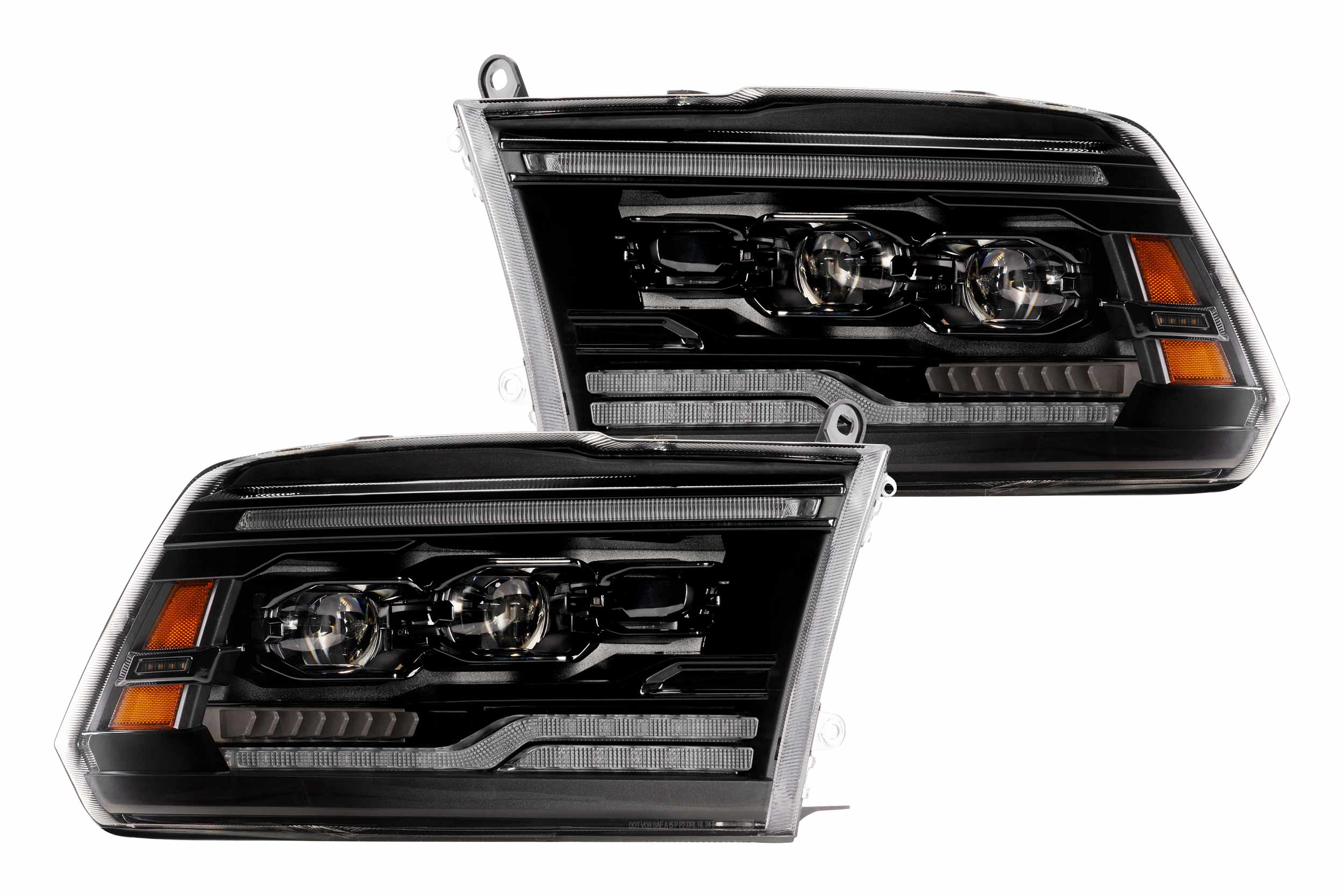 Morimoto XB Evo Hybrid Headlights: 09-18 Dodge Ram (Set)