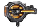 Morimoto XB LED Headlights: Ford Bronco (21+ / Amber DRL / Set)