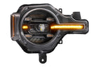Morimoto XB LED Headlights: Ford Bronco (21+ / Amber DRL / Set)