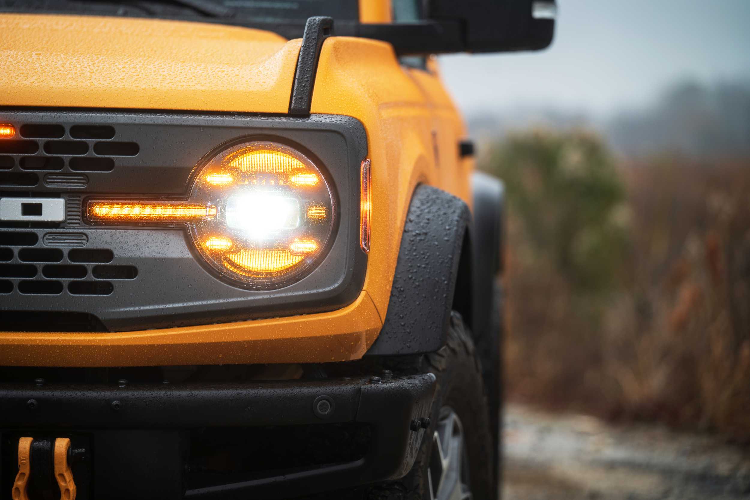 Morimoto XB LED Headlights: Ford Bronco (21+ / Amber DRL / Set)